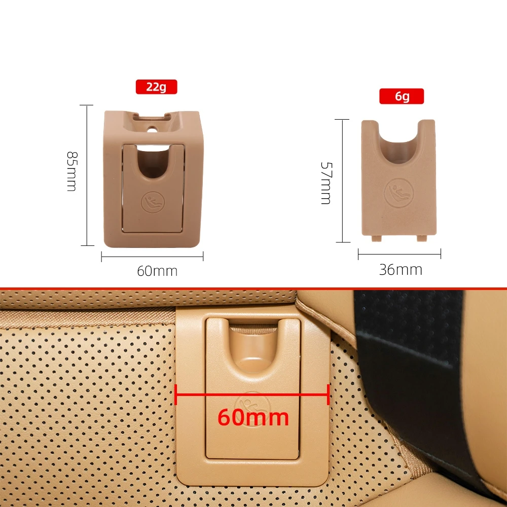 자동차 뒷좌석 후크 ISOFIX 커버, 렉서스 ES UX용 어린이 구속 커버, 뒷좌석 후크 버클 2018-2022, 신제품