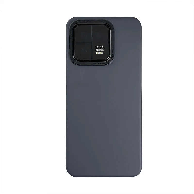 Luxury Matte Metal Bumper Phone Case with Camera Lens Protection and Shockproof Acrylic Back