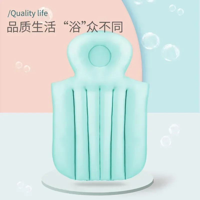 Bath Pillow Comfortable Cushion Spa Bathing Pad Bathtub Cushion Non-Slip Waterproof Neck & Back Relax Bathroom Supply bath pillow