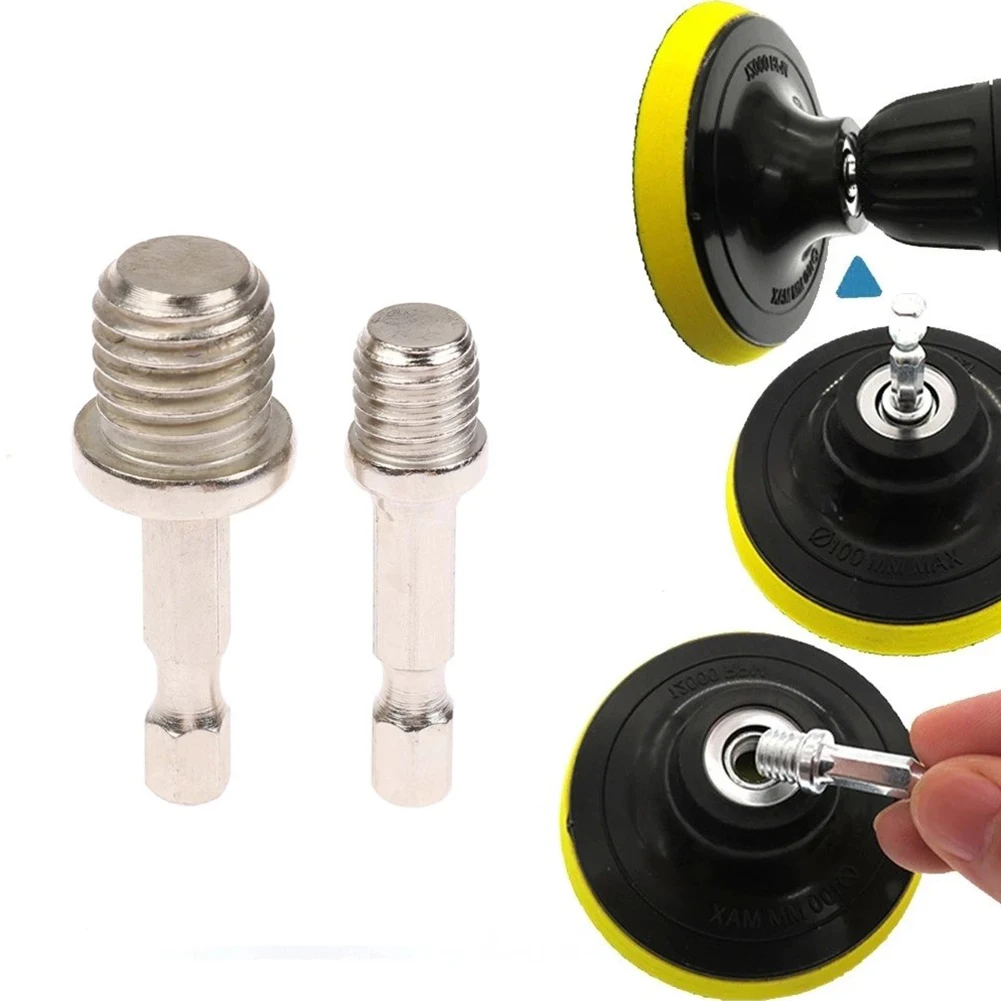 3/4/5/6/7 Inch Sanding Disc Backing Pad With 10/14mm Drill Rod Self-adhesive Sander Pad Electric Polishing Machine Accessories-sanding pad