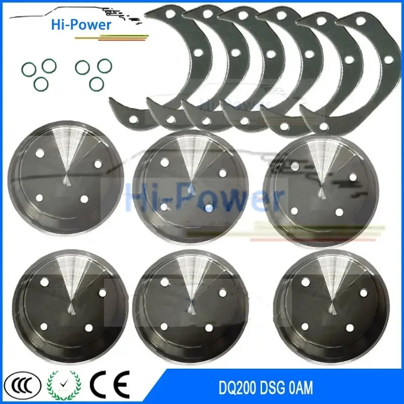 

Корпус клапана коробки передач DQ200 DSG 0AM, новая улучшенная пластина из стали для AUDI, VW, SKODA, автомобильные аксессуары, 6/ 9 комплектов