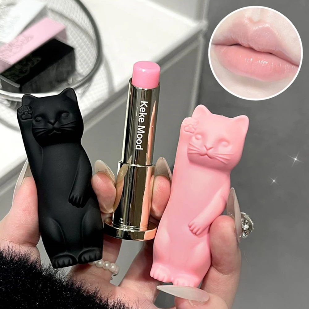Hydraterende lucky cat lipstick transparante lippenbalsem_voghion.com