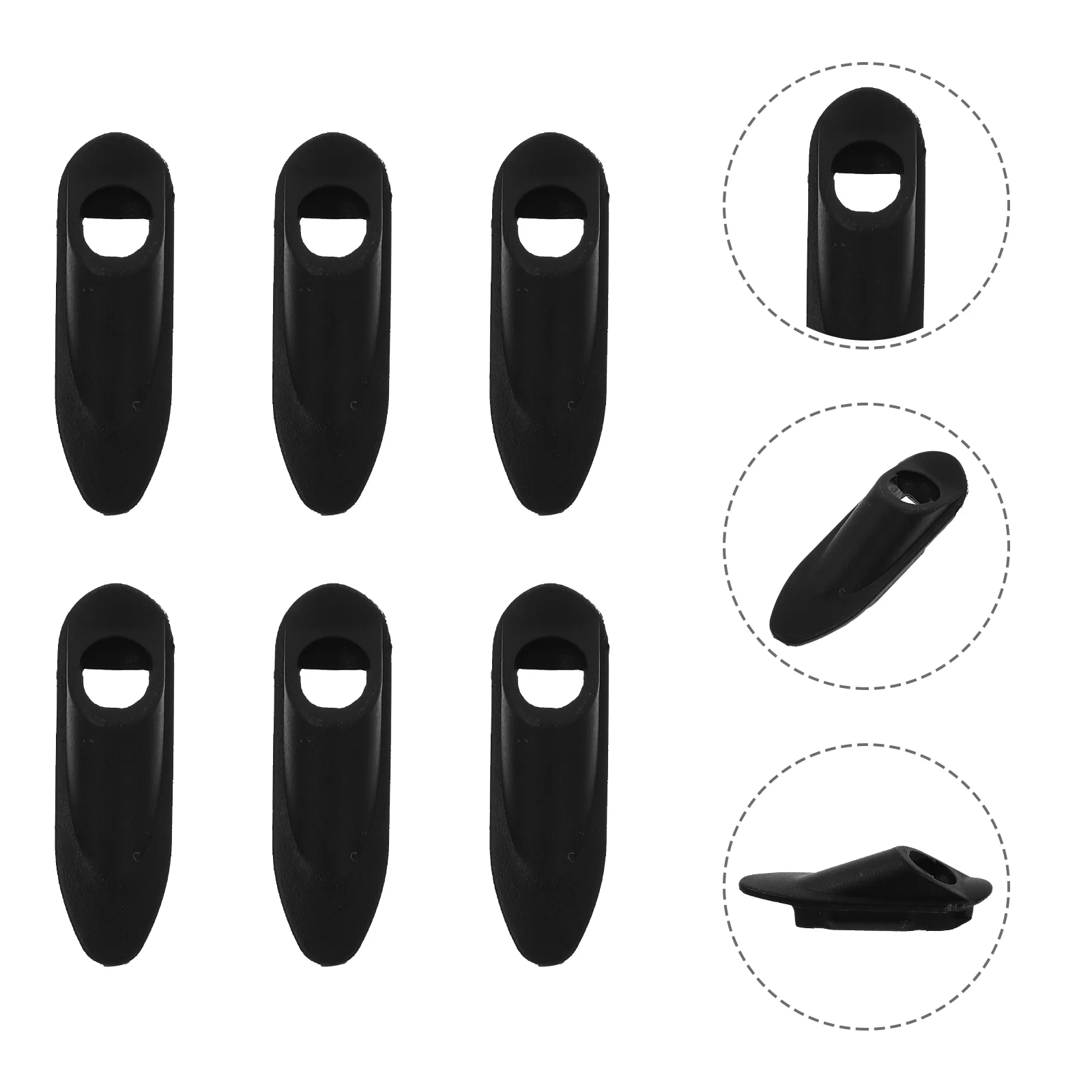 

10 Pcs Bike Wire Tube Clamp Bike Brake Shifter Line Tube Cycling Accessories