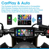 7/8.1 inch Portable Motorcycle GPS Navigation Wireless Carplay Android Auto IPX7 Waterproof IPS Screen Moto Monitor - Image 3
