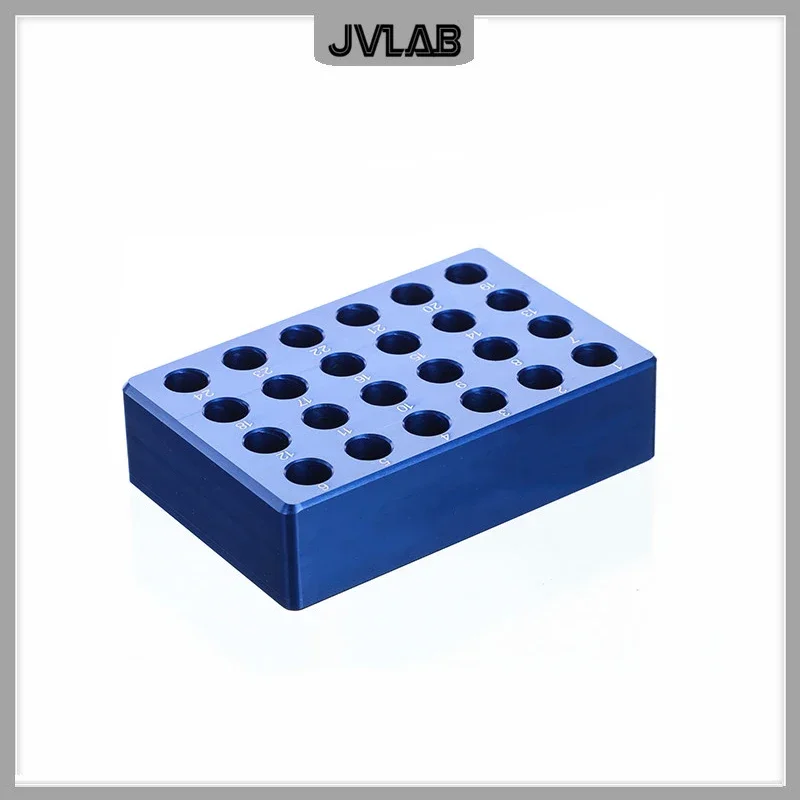 Ice Modular PCR Cooler Low-temperature Thermostat Pre-cooled Aluminum Ice Box 0.2/1.5/2/5/10/15/50ML Centrifuge Tube Rack 1/PK