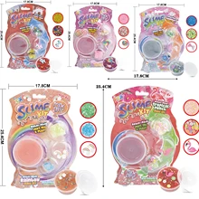 

Fdxs Slime Kit Mix Diy Unicorn Making Fluffy Slime Surprises Modeling Clay Floam for Children DIY Gift Girl Handmade Toy Scented