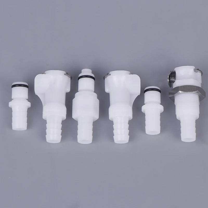 Female Quick Disconnect Hose Barb Coupling for Air/Water CPC, 3/8" POM Medical Panel Mount