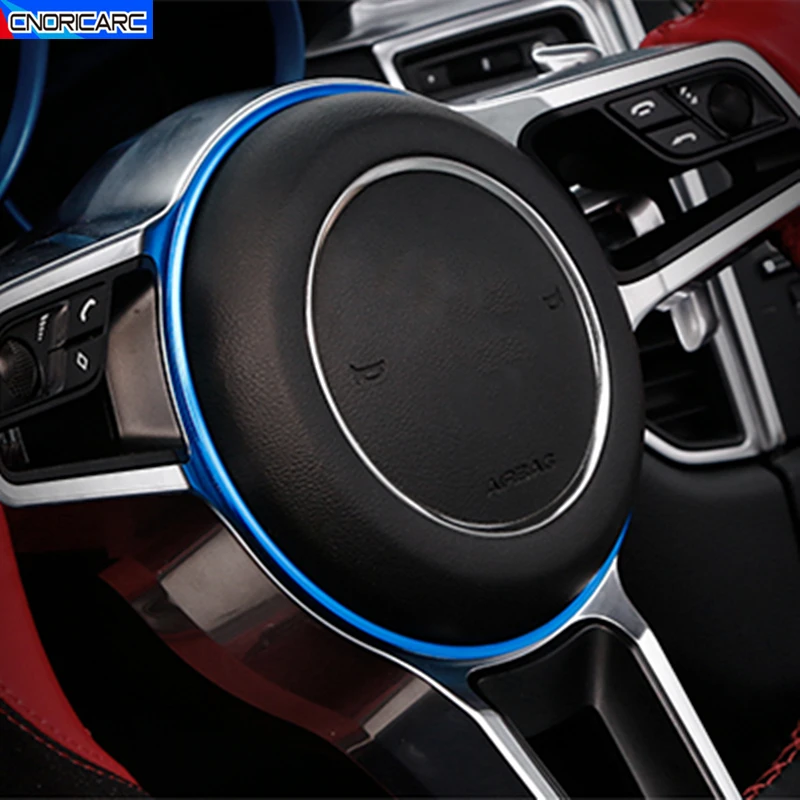 Car Accessories Center Console Steering Wheel Circles Decoration