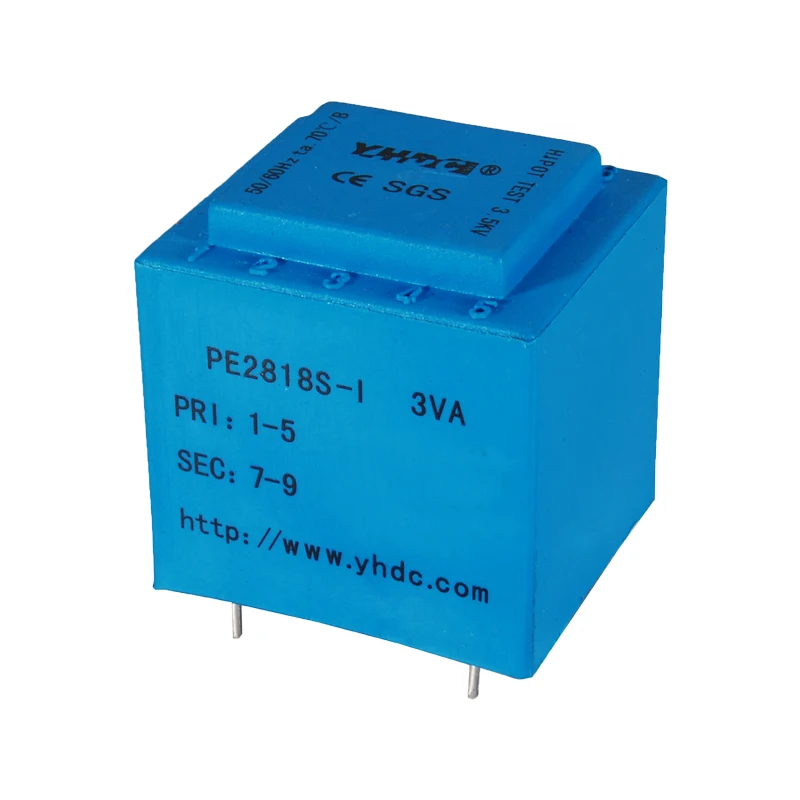 PE2818S-I Power 3VA 110V/6V Expory resign encapsulated safety isolating transformer PCB Welding power | Обустройство дома