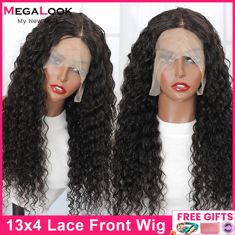 13x4 Water Wave Lace Frontal Human Hair Wigs Water Wave 13x4 Lace Front Wig Aliexpress