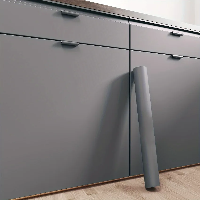 Peel & Stick วอลล์เปเปอร์ห้องครัวกันน้ําไวนิลกันน้ํา Self-กาวกระดาษสําหรับเคาน์เตอร์เฟอร์นิเจอร์ตกแต่งบ้าน 1