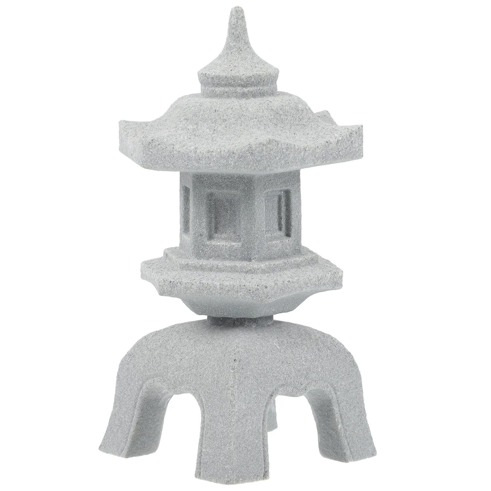 

Micro Landscape Decoration Aquarium Decorations Light House for Home Stone Lamp Shape Ornament Shaped Sandstone