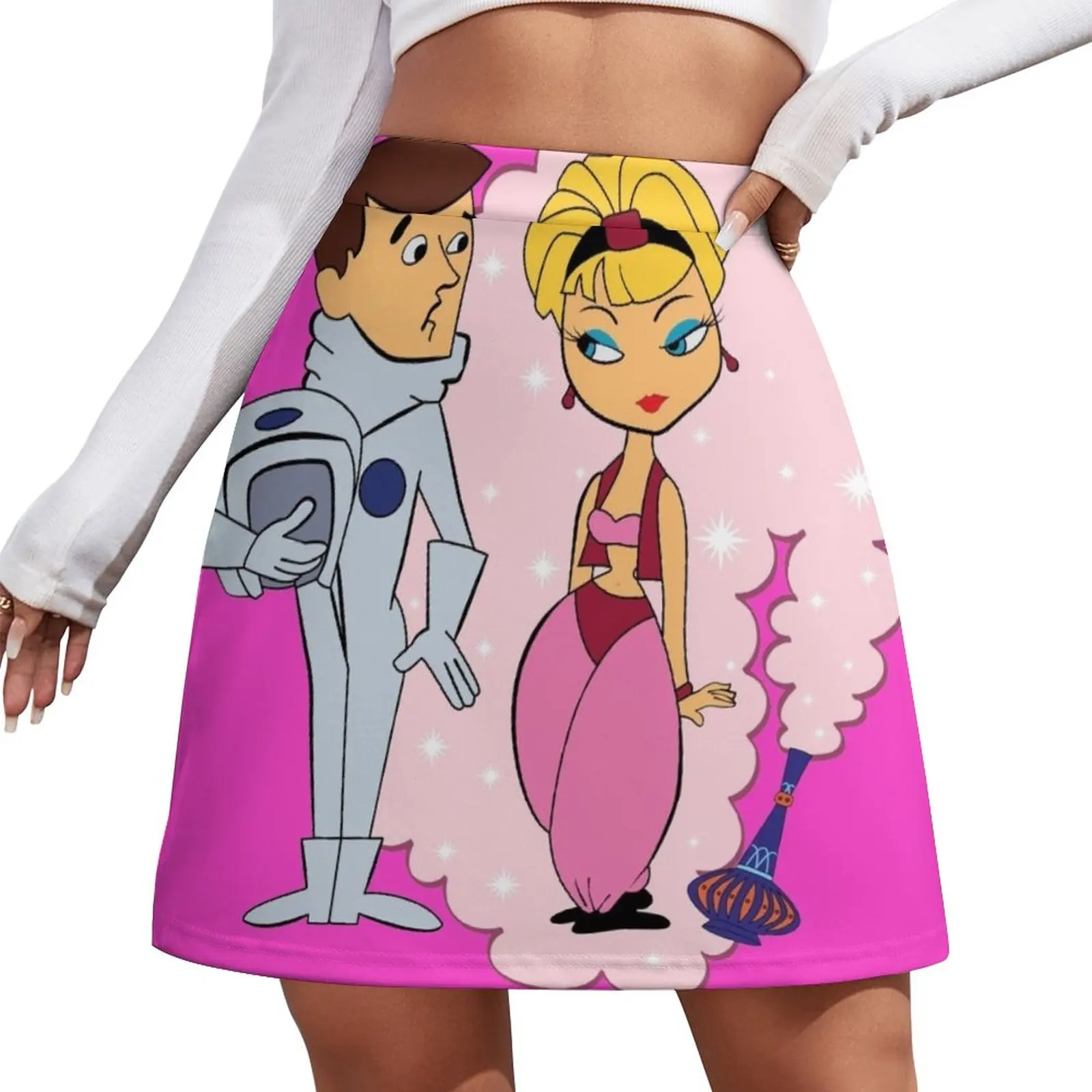 

I Dream of Jeannie 7 Mini Skirt Korean clothing Clothing