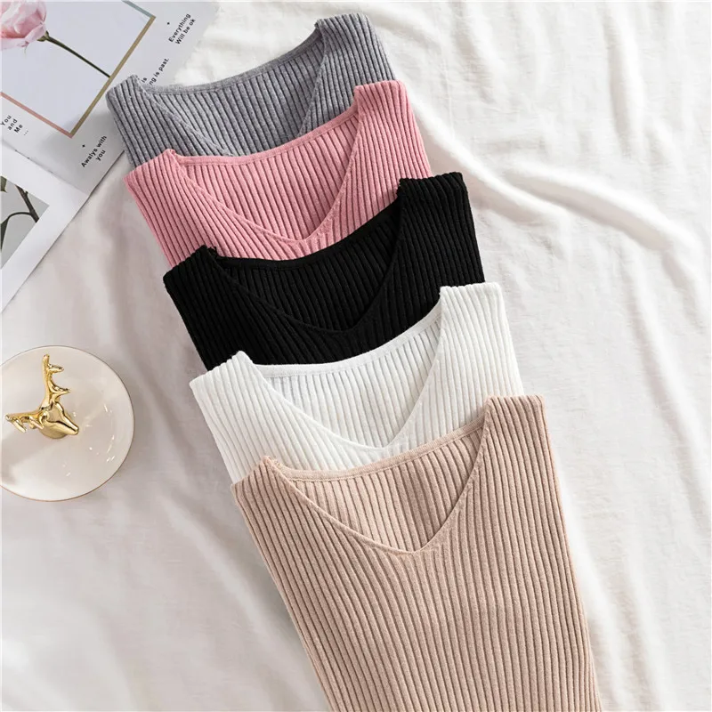 

Cheap wholesale 2021 spring autumn winter new fashion casual warm nice women pink sweater woman female OL BVy1084