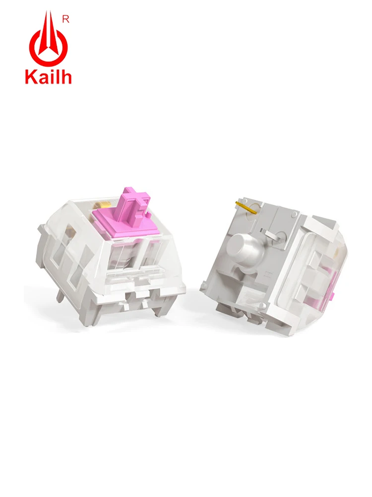 Interruptores de Velocidade Faça Você Mesmo Interruptor de Teclado Mecânico mx Rgb Smd 3pin Tátil Linear Clicky Switches Sliver Cobre Rosa Grosso Ouro - Imagem 6
