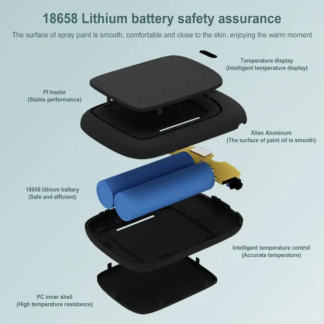 Usb Újratölthető Hordozható Mini Kézzel Melegebb Zseb Mobilteljesítmény Téli Kezek Kétoldalas Gyors Fűtés 2 In1 - Image 5