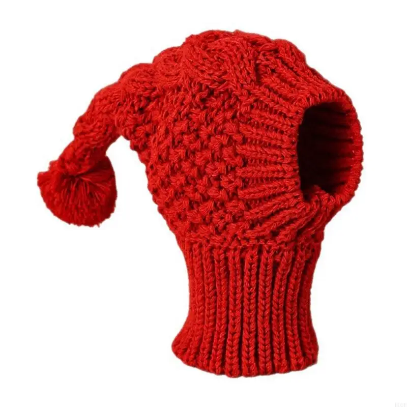 Modische Hunde-Strickmütze mit angenehm zu tragender, dehnbarer Pullover-Mütze für Whippets, italienische Windhunde, für den und – Detail 1