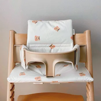 Soft Highchair Cushion Washable Baby Dinner High Chair Seat Cushion Liner Mat Pad Back Cushion for Stokk Trip Trap High Chair 1