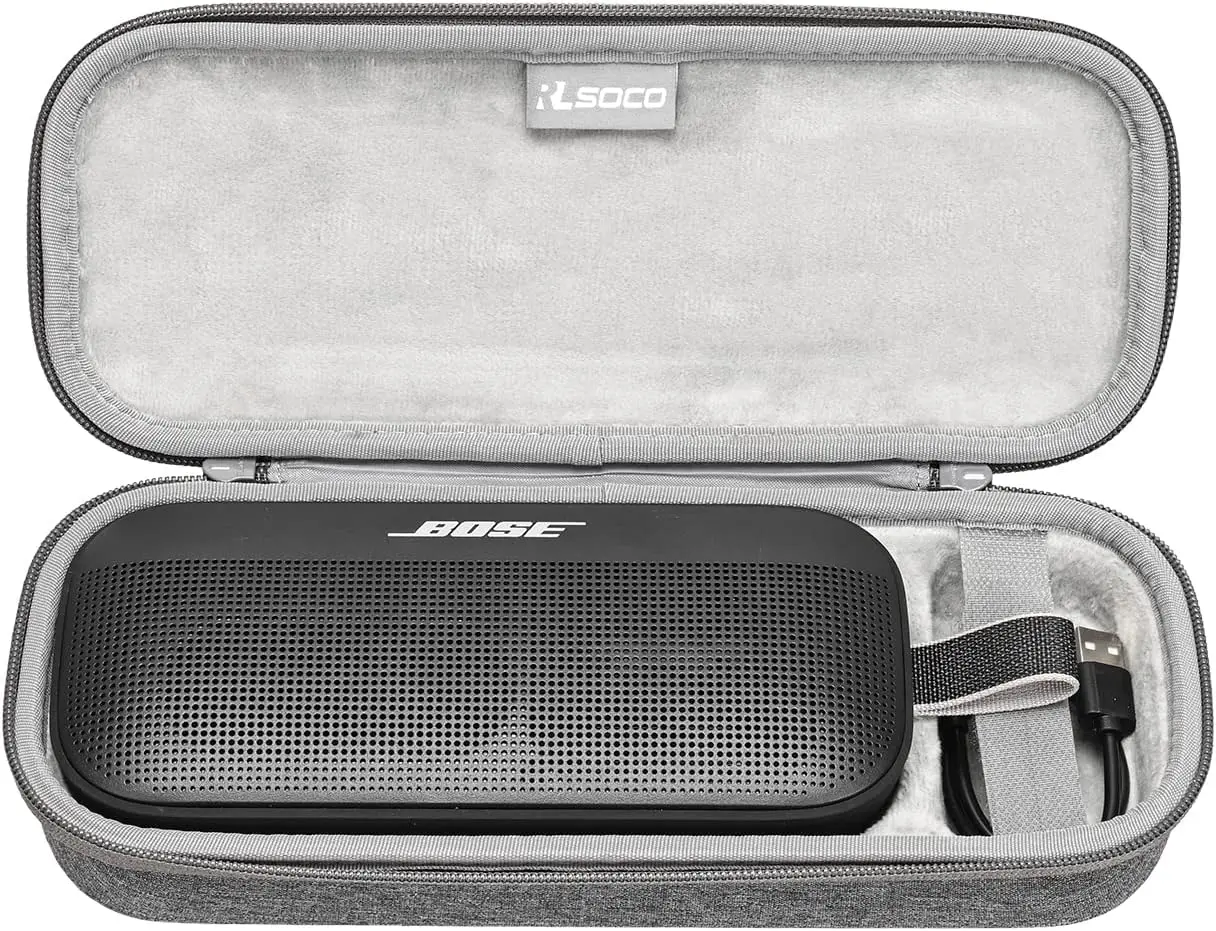Custodia Rigida Per Altoparlante Impermeabile Wireless Bose Soundlink Flex, Custodia Protettiva Per Altoparlante Custodia Da Viaggio Per Bose Soundlin