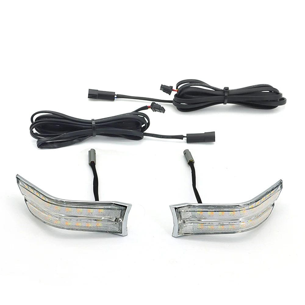 NEW Motorcycle Fog Light Side Auxiliary LED Turn Signals