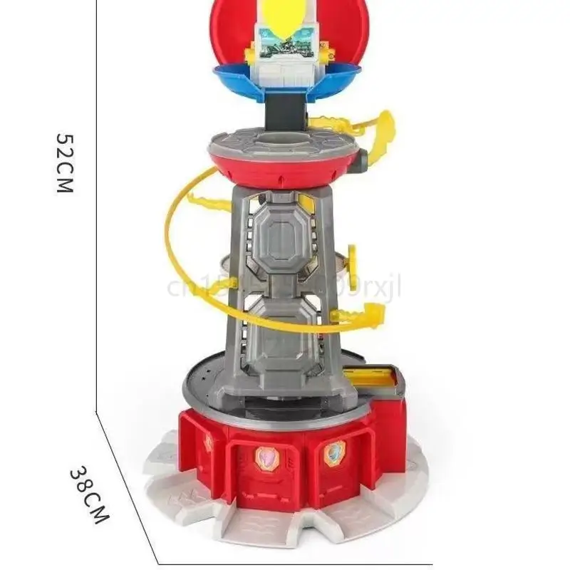 Pawd Patrol Spielzeug Mighty Welpen Super Patrouillieren Lookout Turm Spielset Mit Lichter Und Klänge Mit 1 Team Führer 1 Hund set Spielzeug