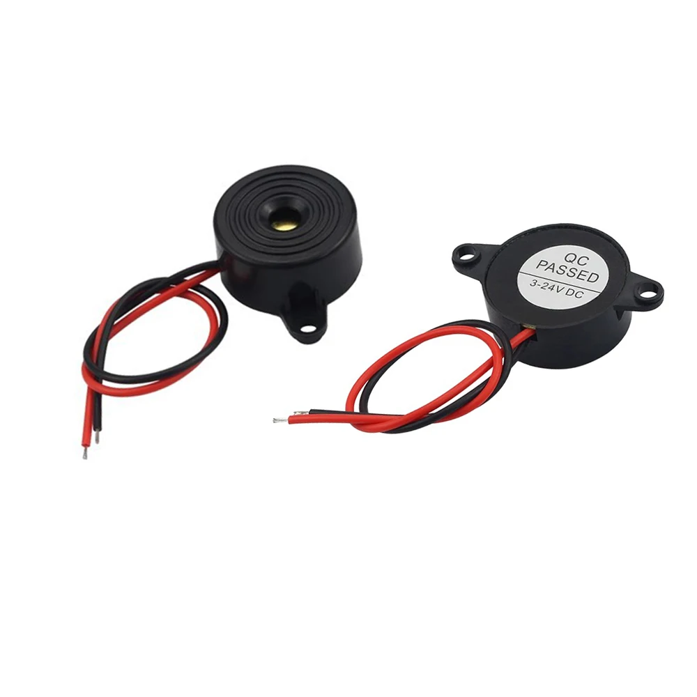 SFM-20B 2312 DC3-24V Durable 3-24V Piezo Electronic Buzzer Alarm 95DB Continuous Sound Beeper For Arduino Car Van SFM20B 1PCS