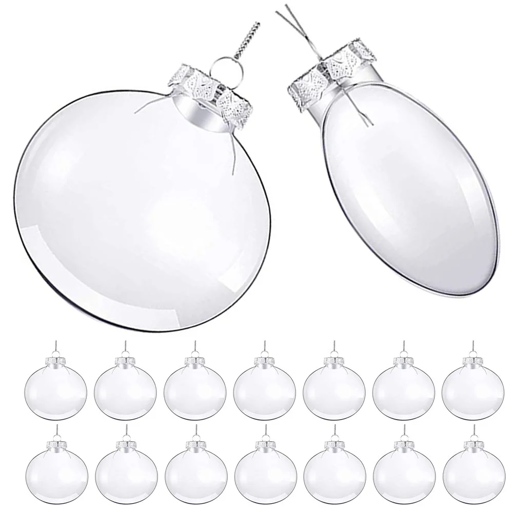 

Christmas Decoration Christmas Ball Transparent Christmas Tree Baubles Xmas Tree Ornaments New Year Noel Navidad