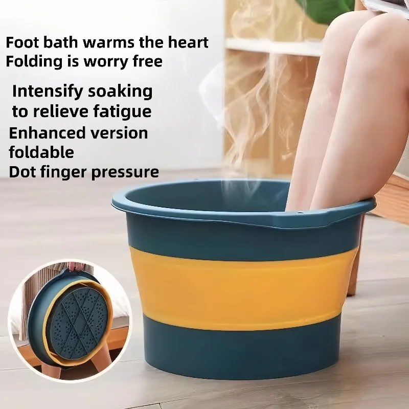 Foldable washbasin, home size, dormitory, laundry, portable, compressed travel plastic basin