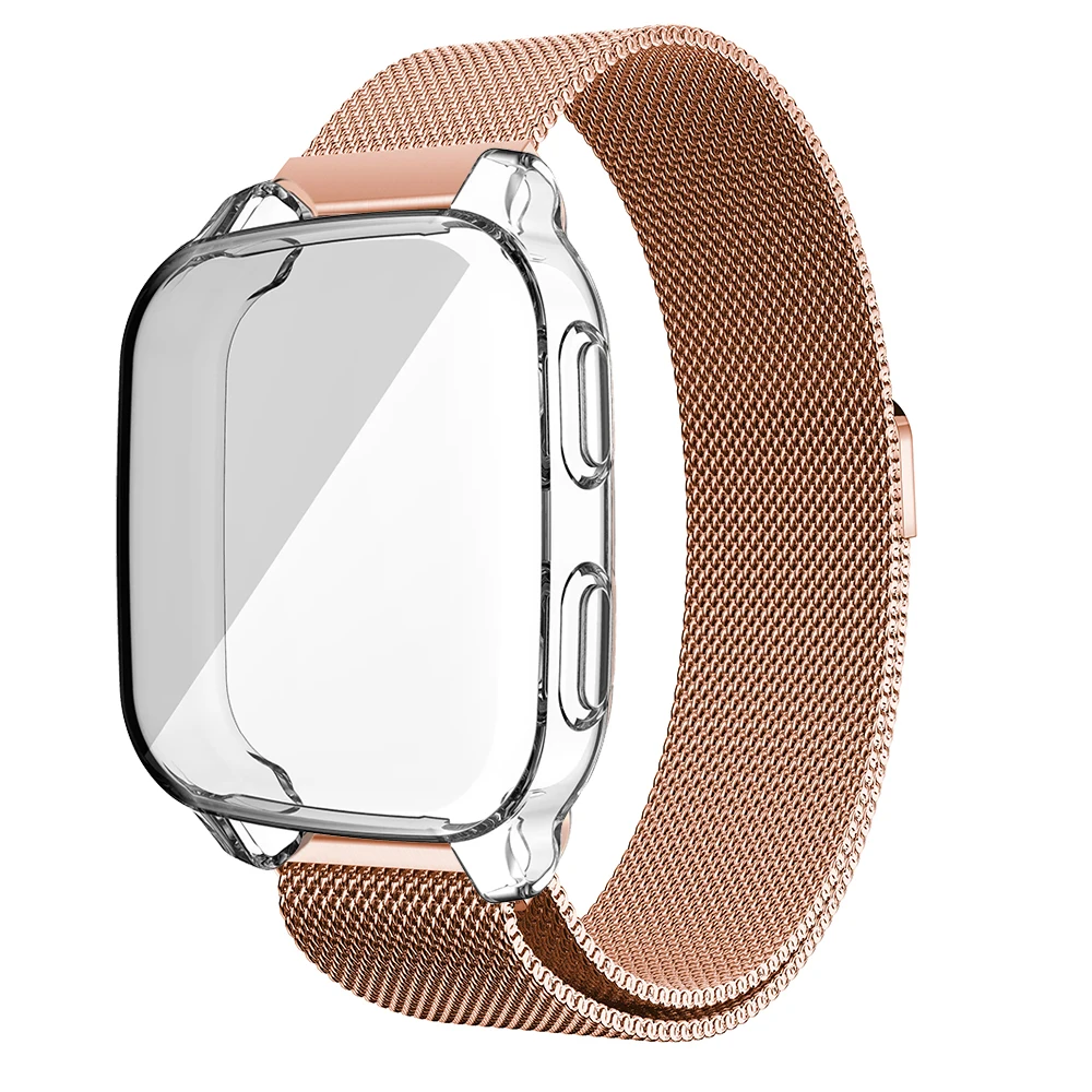 Milanese Loop Magnetic Strap with 2-in-1 Case