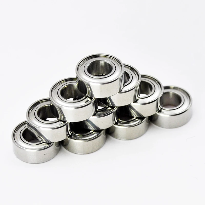 Hybrid Ceramic Bearing SMR105ZZ Stainless Steel MR105 ZZ 5x10x4 mm
