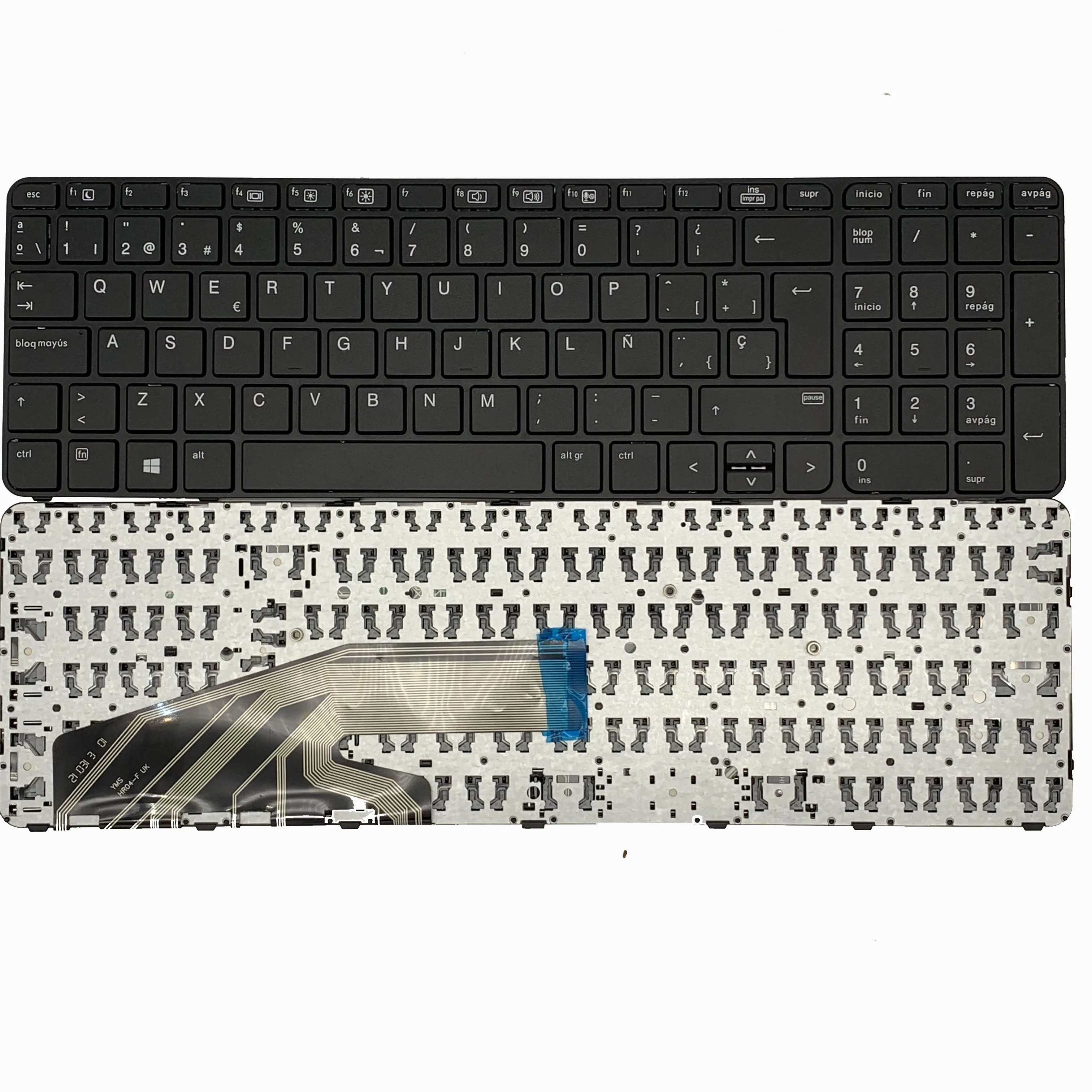 Nuova Tastiera Spagnola Per Laptop Hp Probook 450 G3 G4 455 G3 G4 470 G3 G4 Sp Teclado