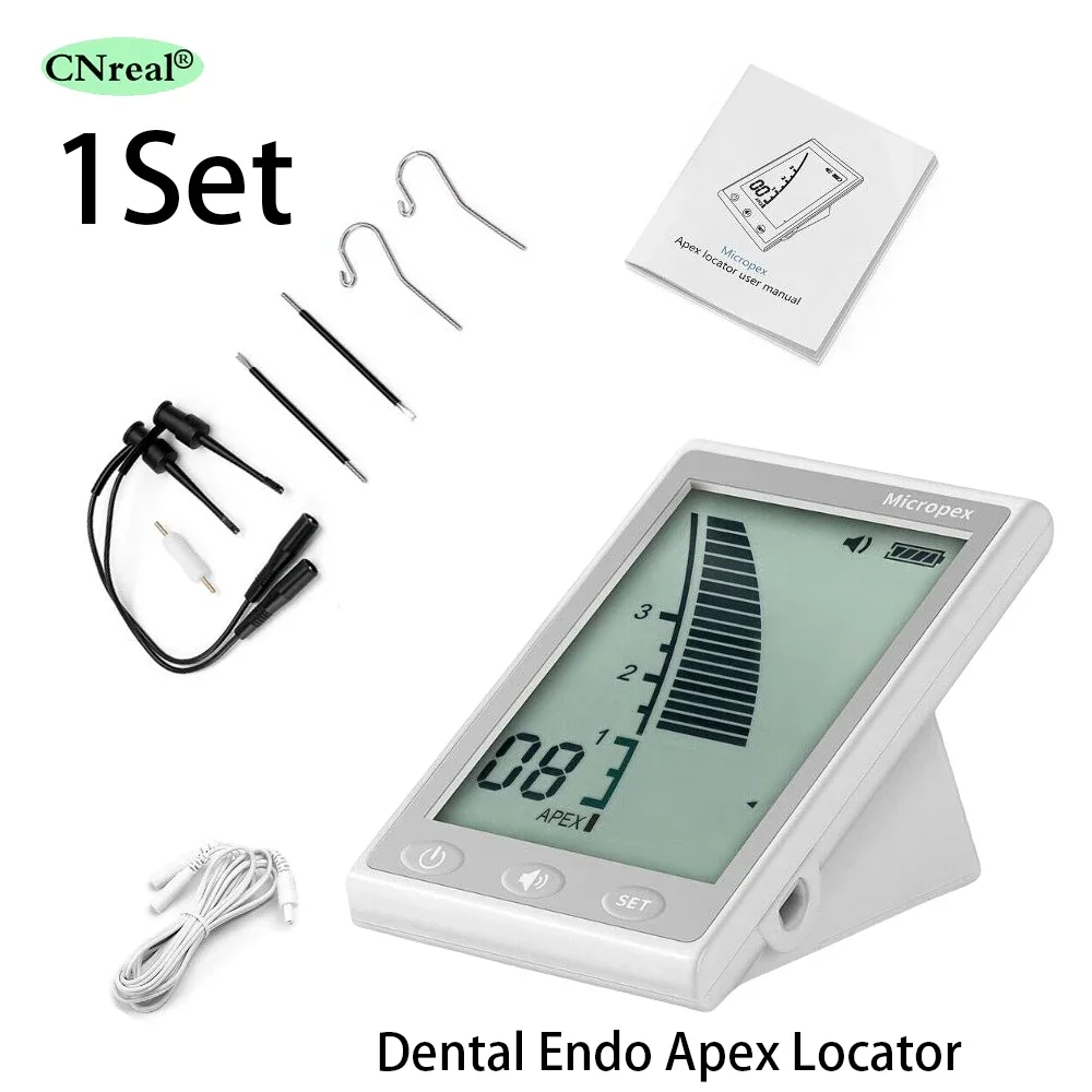 

1Set Dental Endodontic Apex Locator Micropex Autoclaved Root Canal Measurement Equipment Without Batteries Dentistry Therapy Too