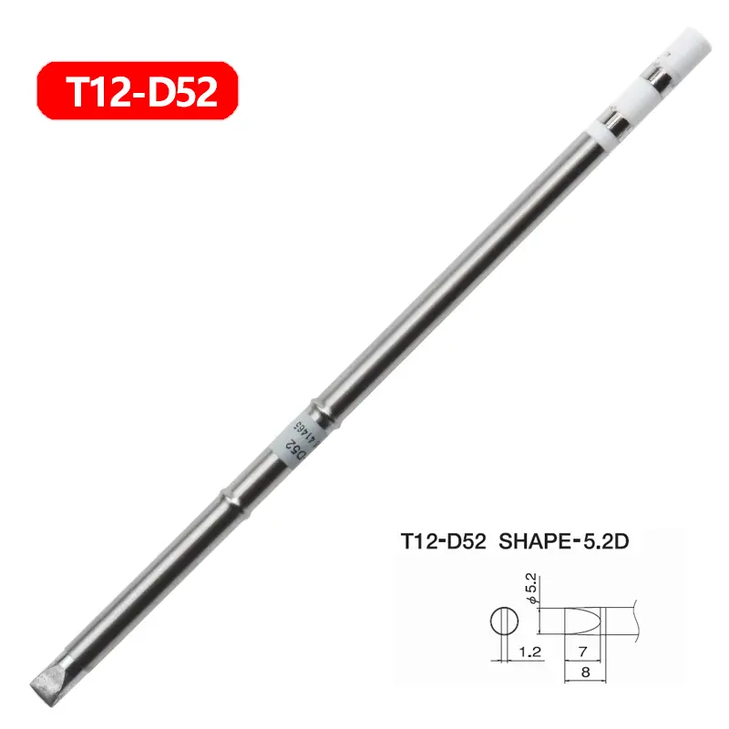 1pc T12 Soldering Iron tips Replacement Various models of Tip Electric Soldering Iron Tip T12- D4 D52 J02 JS02 BC3 CF4 KF KL image 10