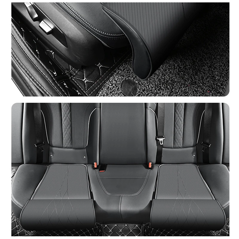 New Car Seat Leg Support Extension Cushion Universal Auto Seat Extender Leg Cushion Memory Foam Driver Seat Padding Mat Cover