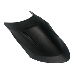 Enhanced Motorcycle Tire Hugger Mudguard Extension - Front Fender Protection (Black)