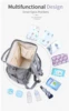 INSULAR Infant Nappy Backpack Mummy Shoulders Package Toddler Diaper Bags Baby Multi-functional Travel Packet Waterproof Outdoor 3