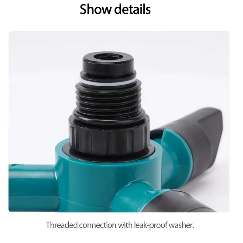 360 Degree Automatic Rotating Irrigation Sprinkler Head, Automatic Irrigation System, Garden Sprinkler Tool, Gardening Tools