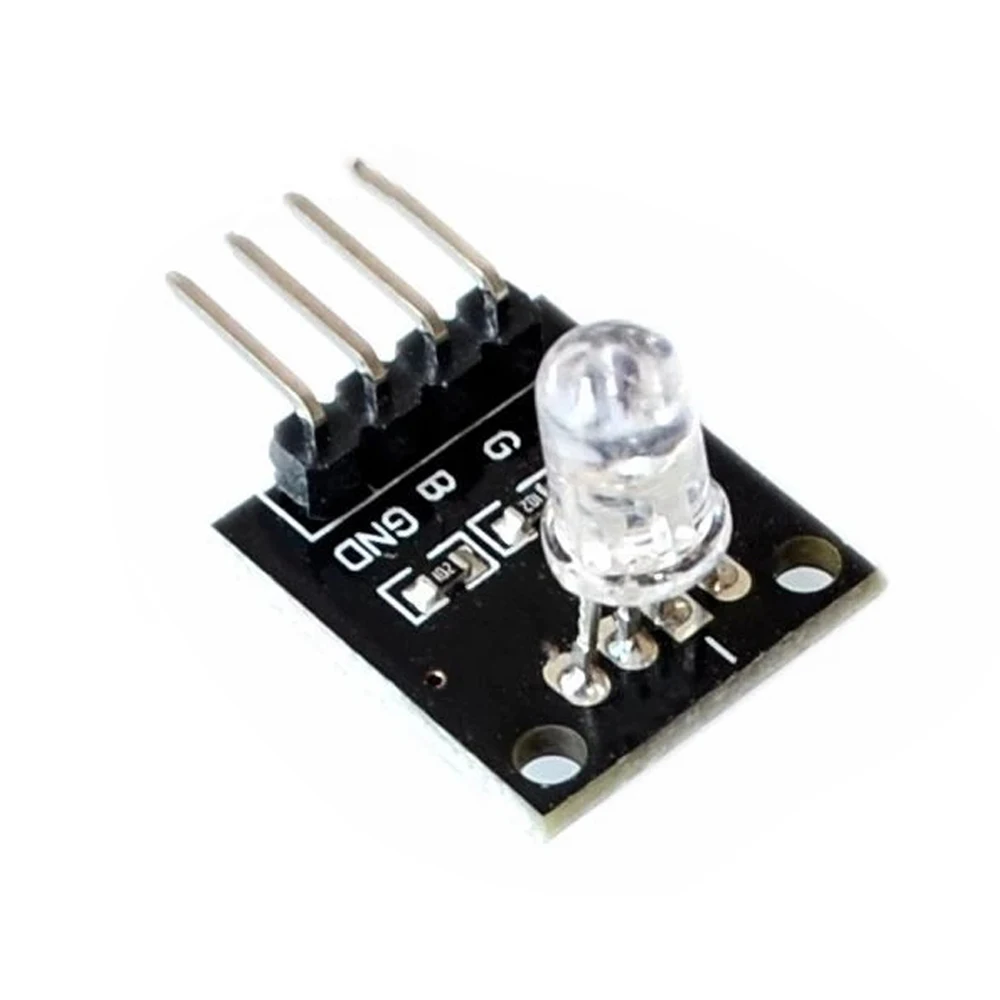

Smart Electronics FZ0455 4pin KEYES KY-016 Three Colors 3 Color RGB LED Sensor Module for Arduino DIY Starter Kit KY016