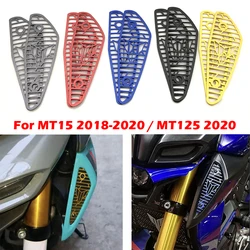 For Yamaha MT-15 MT15 2018 2019 2020 MT-125 MT125 Motorcycle Air Intake Cover Grill Guard Protector Accessories