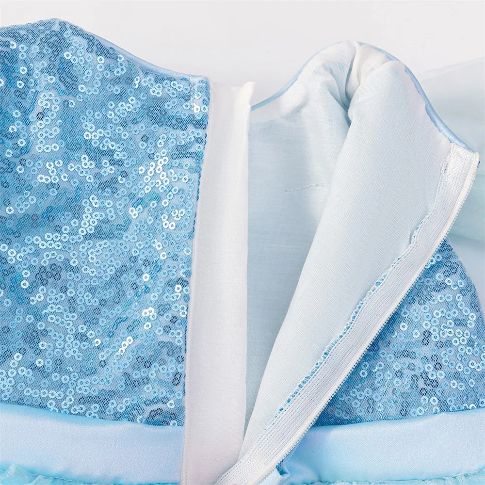 Kleinkind Schneewittchen Gelb Klettern Kleidung Baby Frozen Elsa Crawl Kleid Mädchen Taufe Abendkleid Kleinkind Aladdin Kostüme Tragen – Detail 24