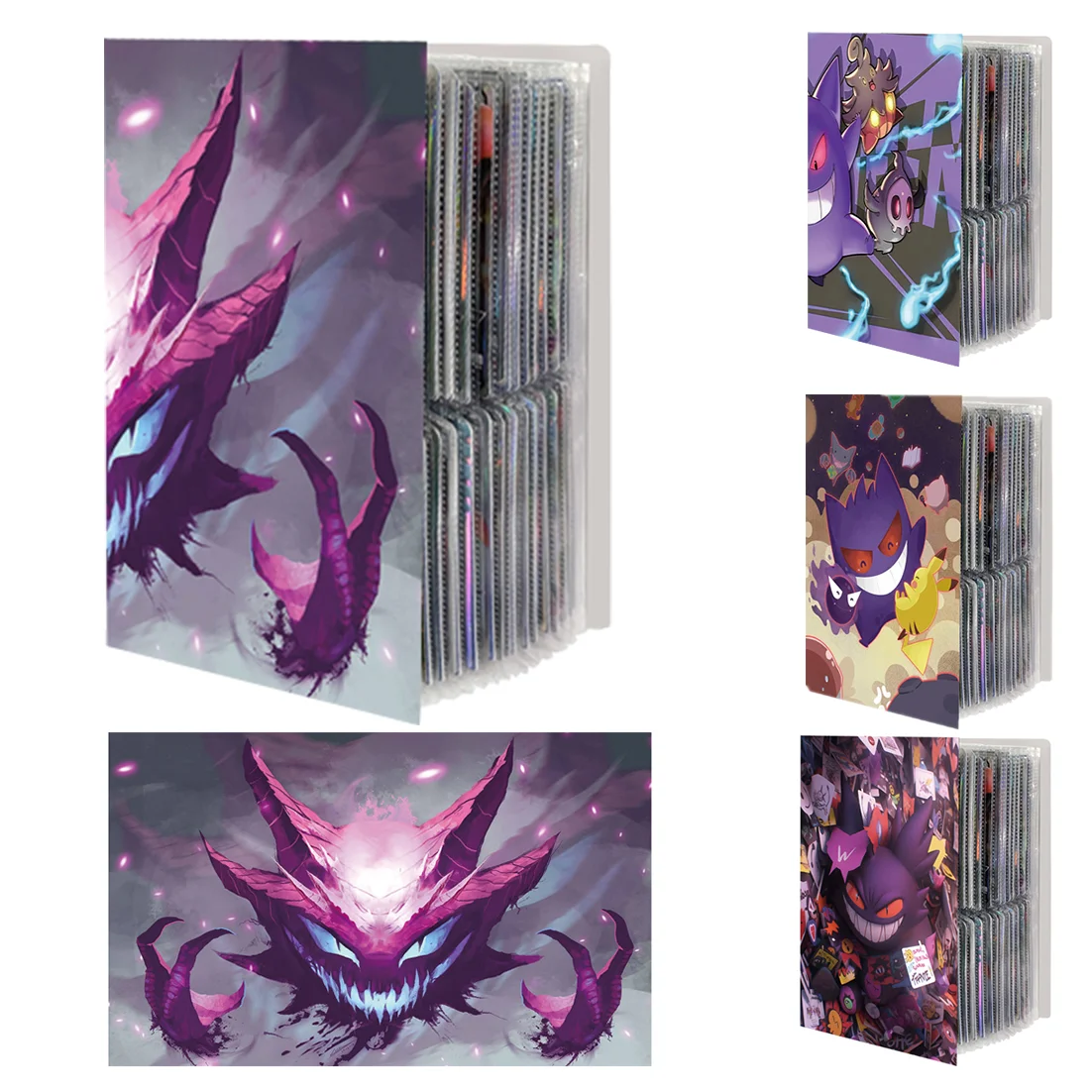 

Альбом для карт с покемоном Gengar Пикачу Бульбазавр Mewtwo, 240 шт.