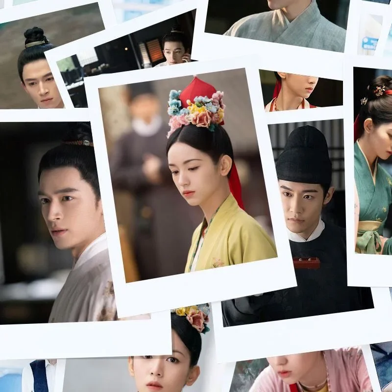 반복되지 않는 Zhou Ye Peng Chuyue Wang Xingyue Zhang Yijie Lomo 카드, 시간의 향기, 드라마 스틸 파이 리 드 3 인치 소형 카드, 30 PCs, 50 PCs