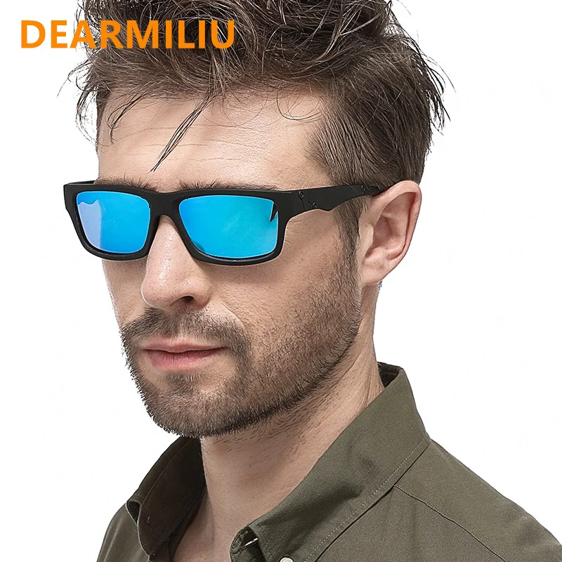 

DEARMILIU 2022 NEW Men's Sports Polarized Sunglasses Colorful Film Dustproof Glasses Series vintage womens fashion glasses 18330