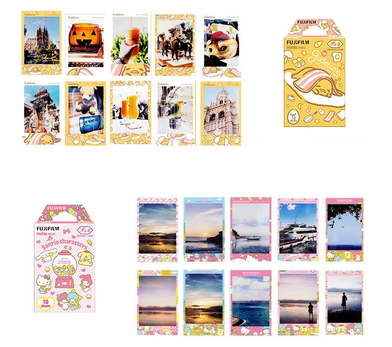 Sanrio Instax Mini Gudetama Fujifilm Instax Mini Film (Gudetama) [JP]