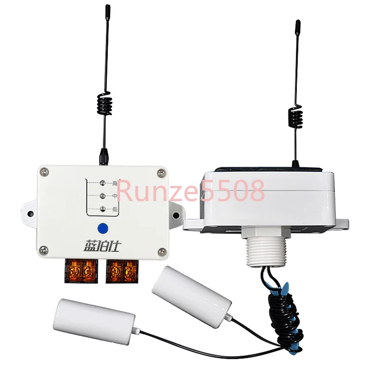 

Wireless Water Level Controller Remote Control Water Tower Pool Water Pump Float Ball Automatic Water Pumping Water Switch