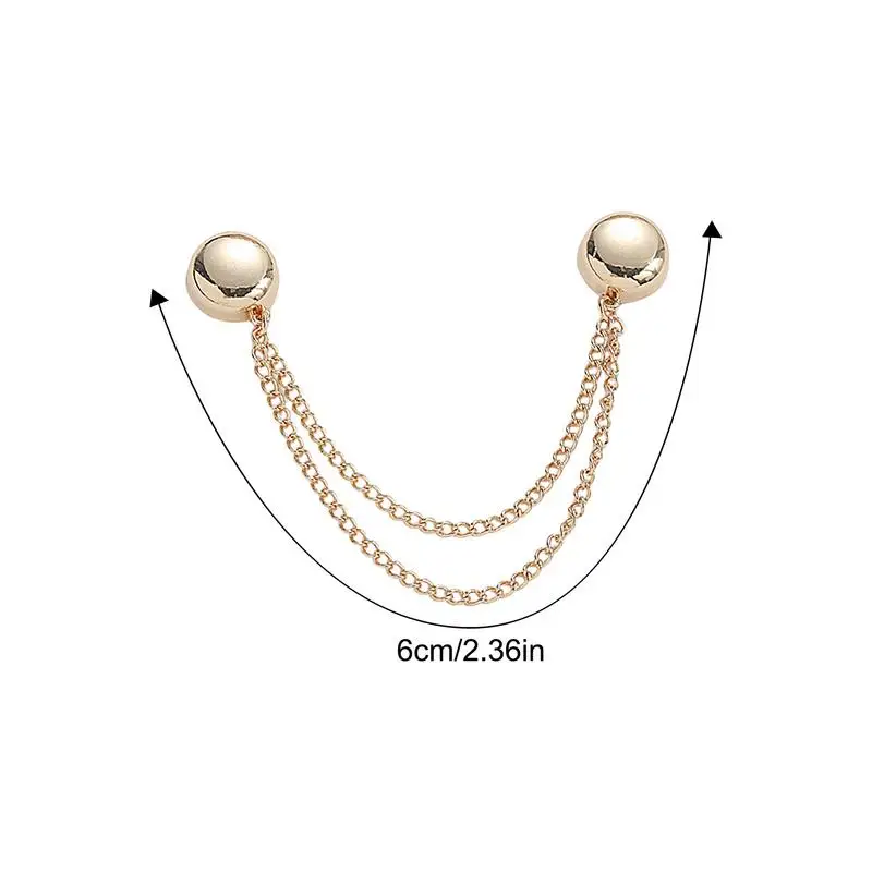 Multi-Functional 4Pcs/Set Magnetic Clothing Clips Magnet Brooch Boutonniere Pins Delicate Clothing Skirt Pants Accessories 6