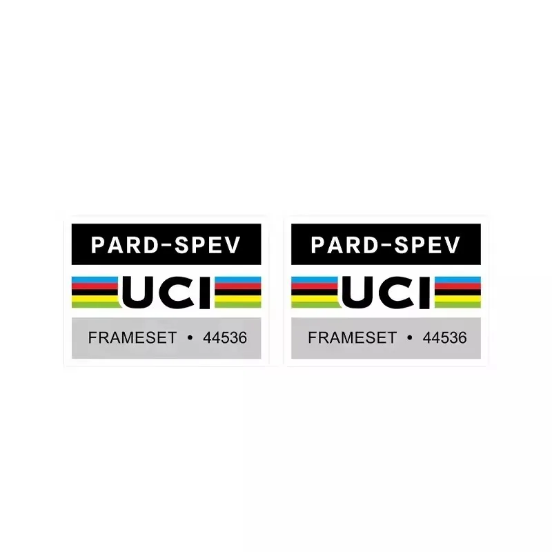 certification small label sticker bicycle union certification label bike decals customize frame name ID warning personal films bicycle parts