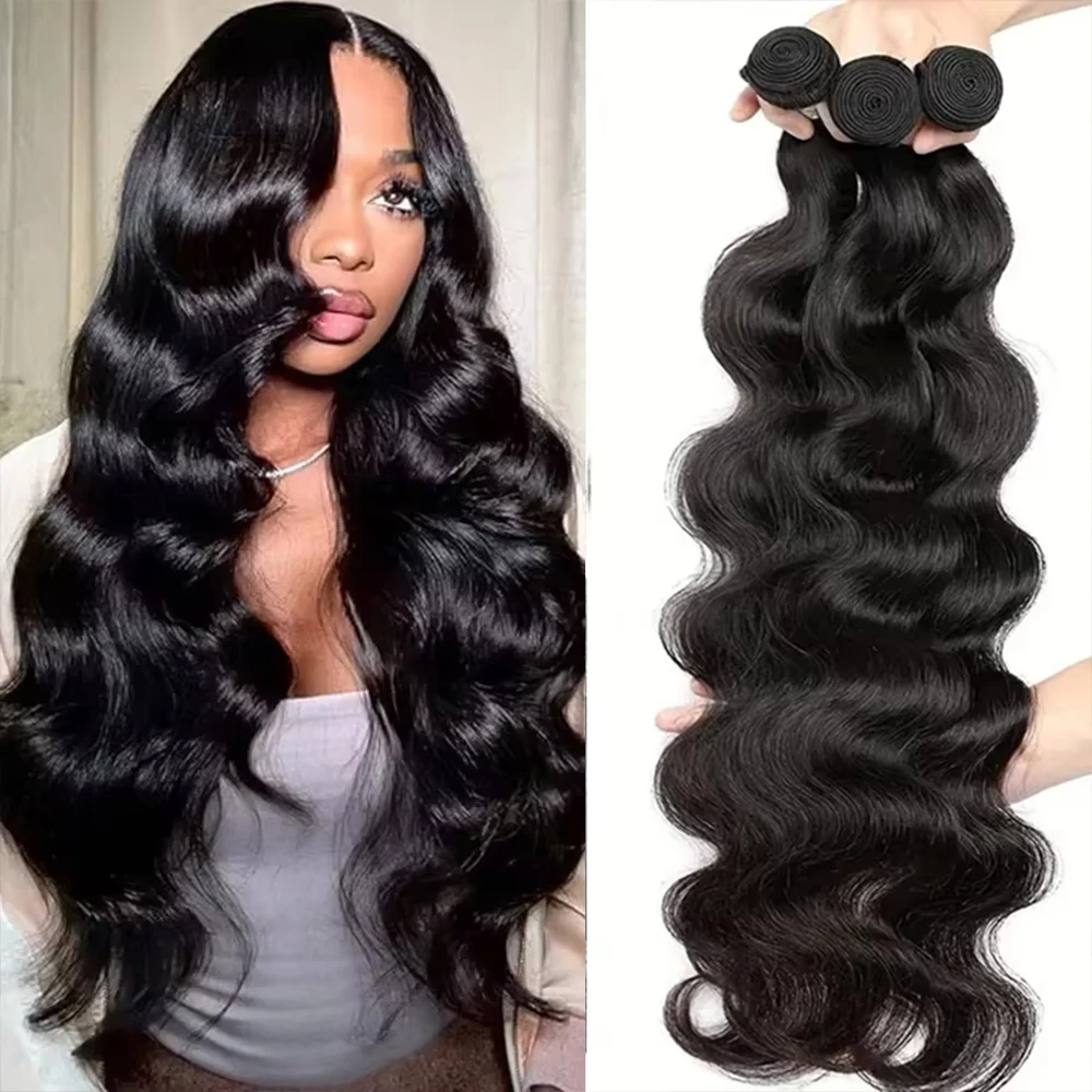 Human Hair Bundles 12A Body Wave 100% Unprocessed Brazilian - View #9