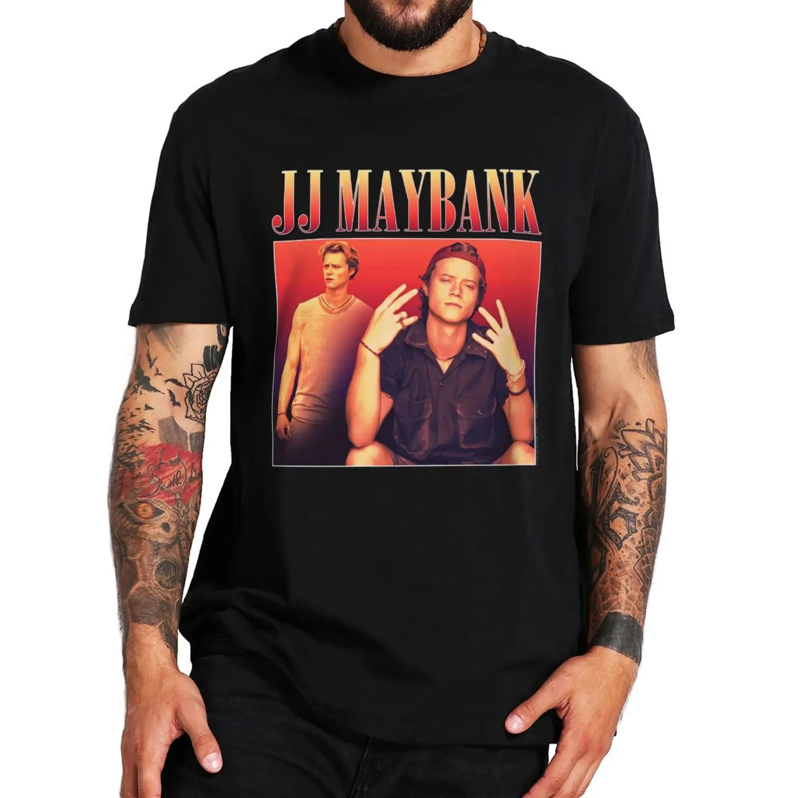 

JJ Maybank T Shirt 2023 New TV Drama Tshirt For Fans Short Sleeve Unisex 100% Cotton Tops Tee
