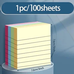 Morandi Style Sticky Notes with Strong Adhesion (S)